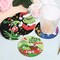 8-Piece Christmas Diamond Painting Coaster Kits with Holder – DIY Diamond Art Coasters for Adults & Kids, Holiday Craft Supplies for Gifts & Home Decor
